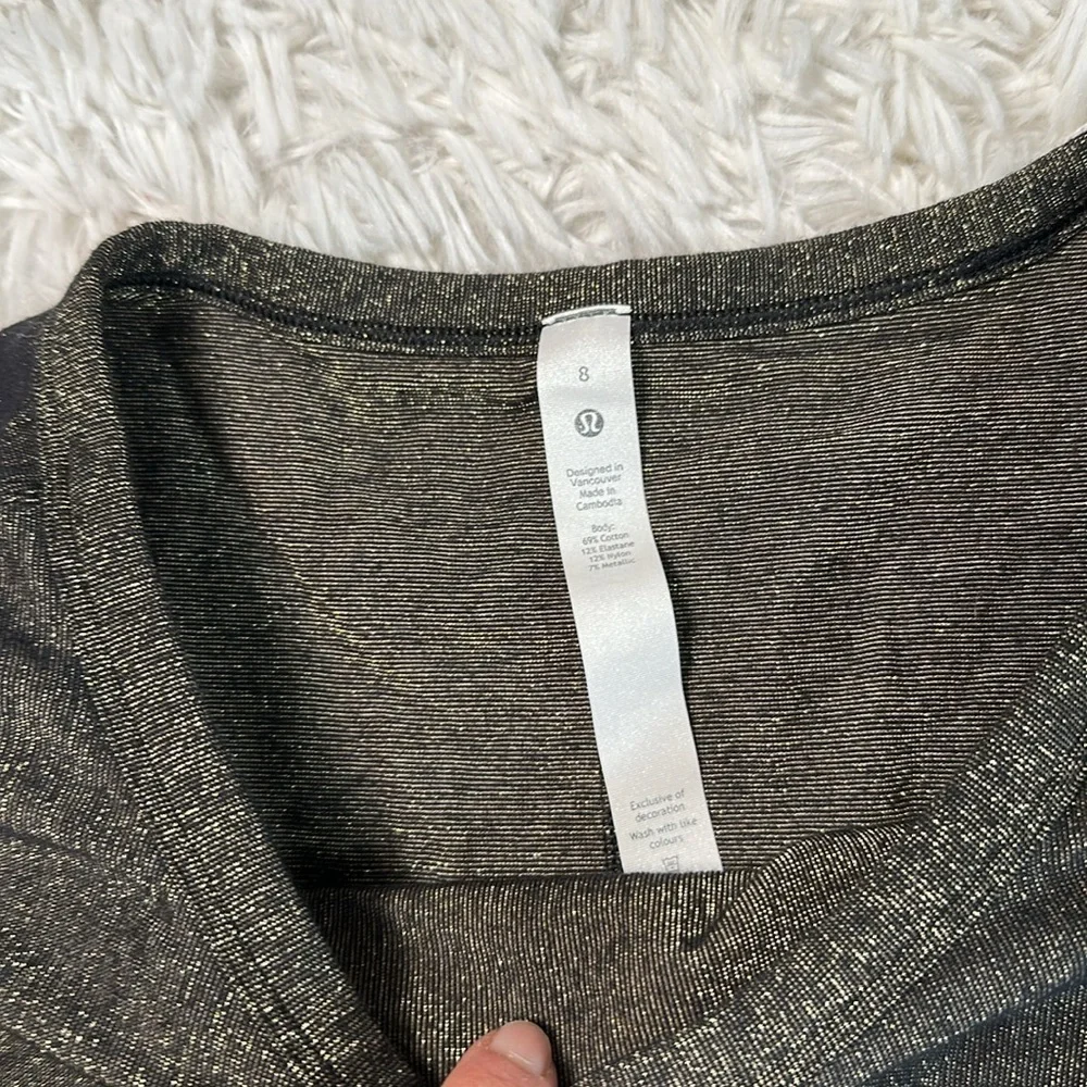 Lululemon Crescent T-Shirt *Spark Black
